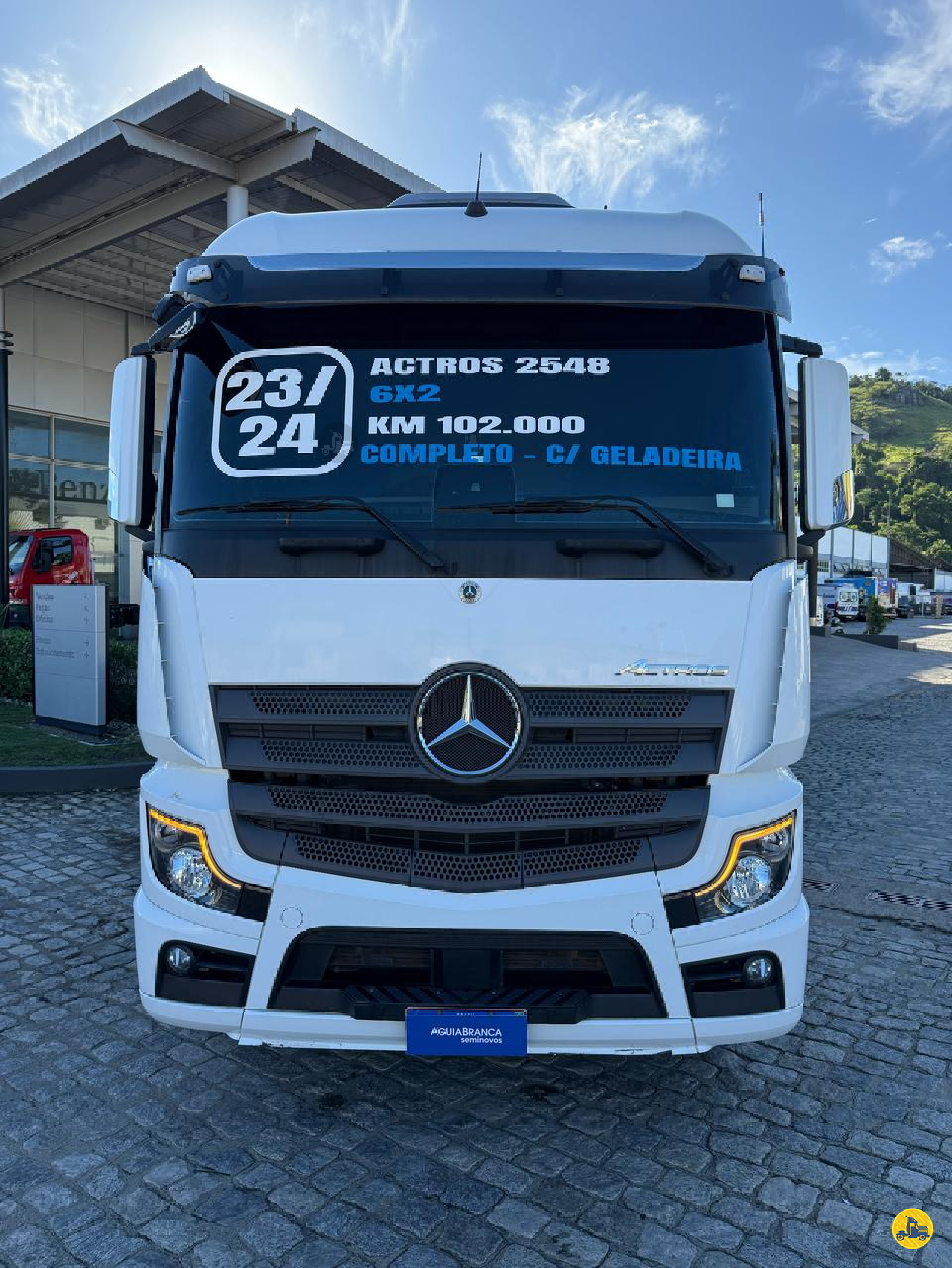 CAMINHAO MERCEDES-BENZ MB 2548 Chassis Cavalo 6x2 Vitória Diesel - MB CARIACICA ESPÍRITO SANTO ES